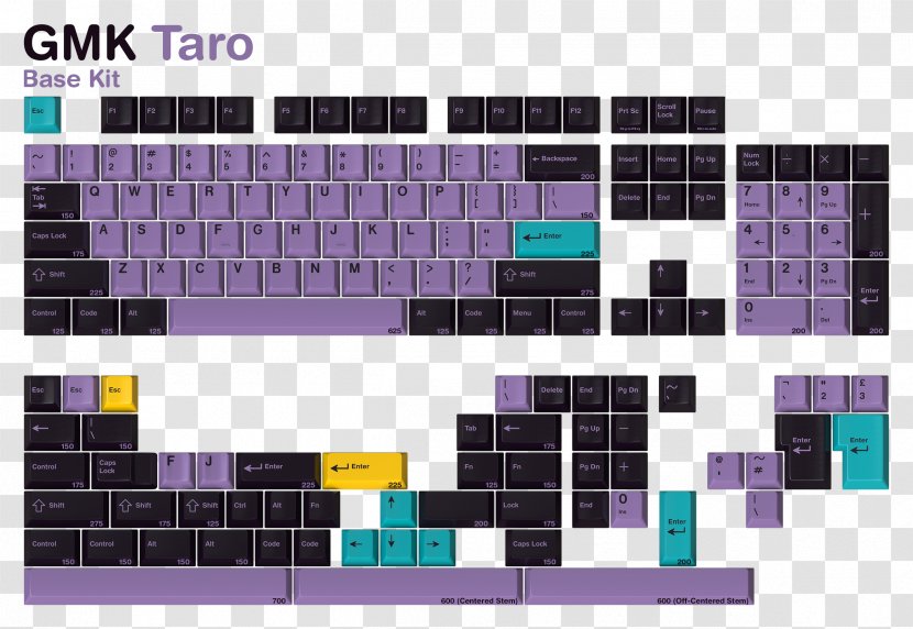 Taro Bubble Tea Product Purple Keycap - Drink - Card Transparent PNG