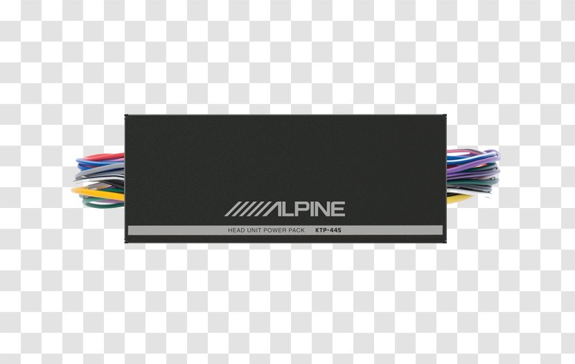 Alpine Electronics Audio Power Amplifier Vehicle KTP-445U - Cable - Washing Mashine Transparent PNG