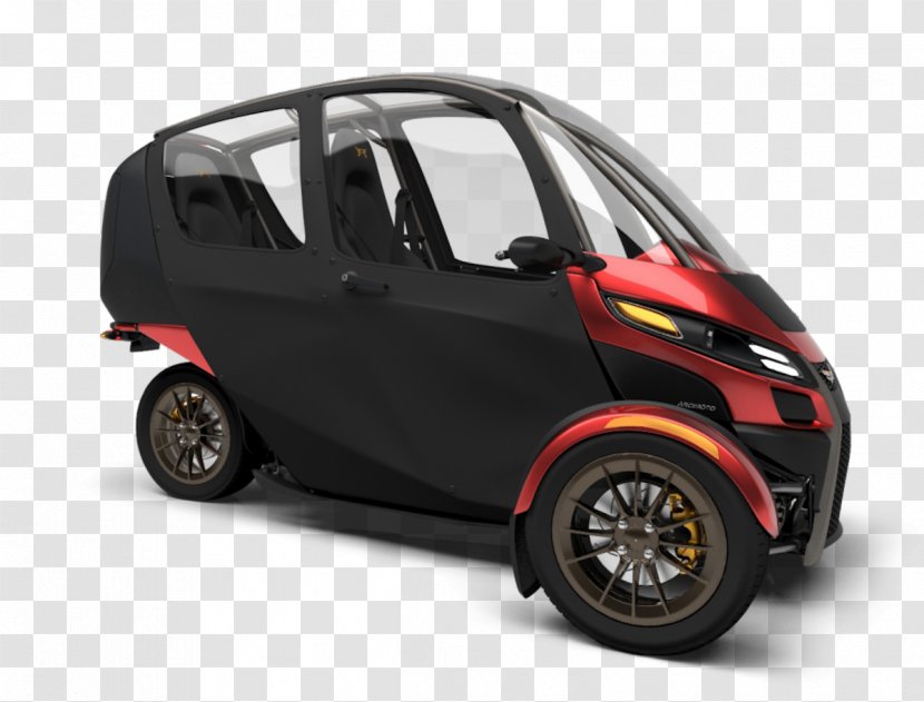 Electric Vehicle Car Arcimoto Three-wheeler Bicycle - Wheel - Mark Transparent PNG