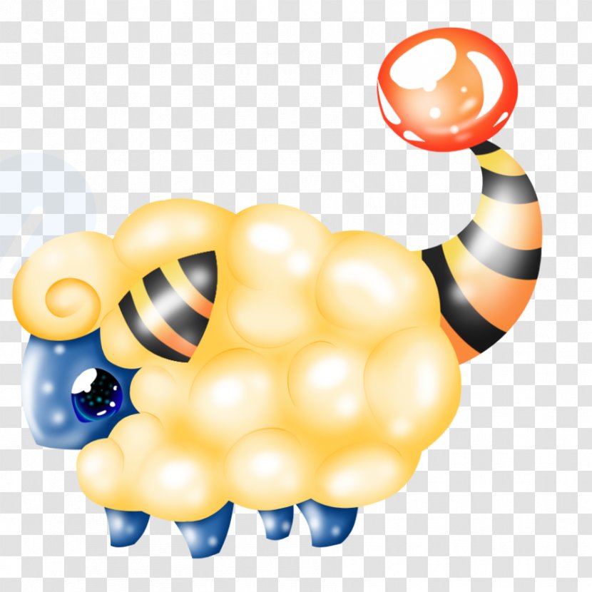 Mareep Absol Eevee Flaaffy Ampharos - Balloon - Pokemon Transparent PNG