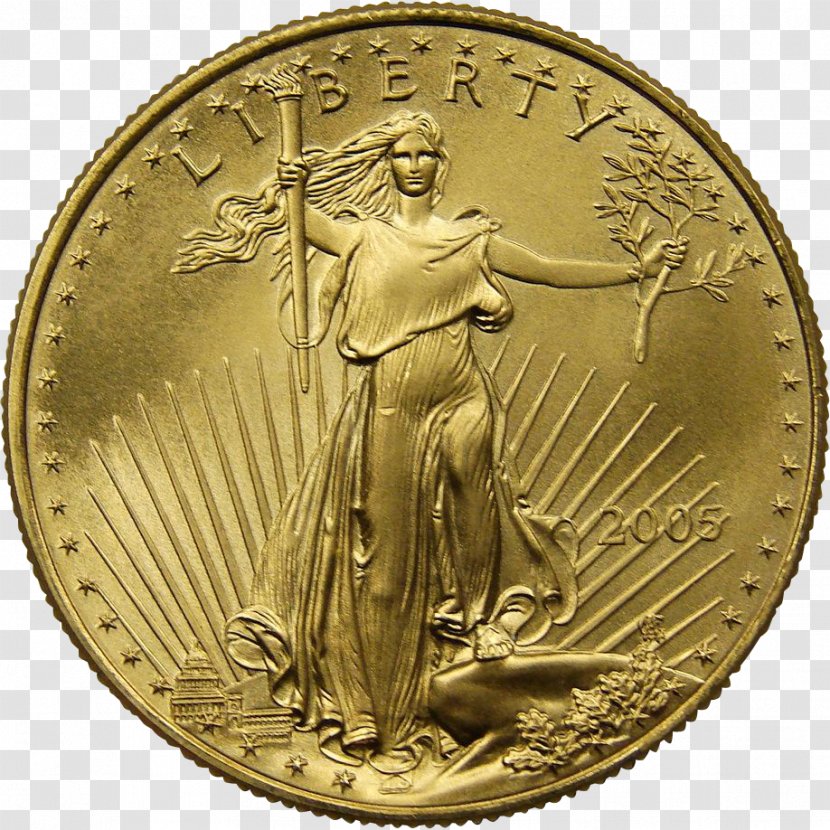 Coin Gold Saint-Gaudens Double Eagle - Indian Head Pieces Transparent PNG