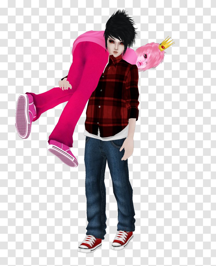 Marceline The Vampire Queen Fionna And Cake Marshall Lee Cosplay Musician - Frame Transparent PNG