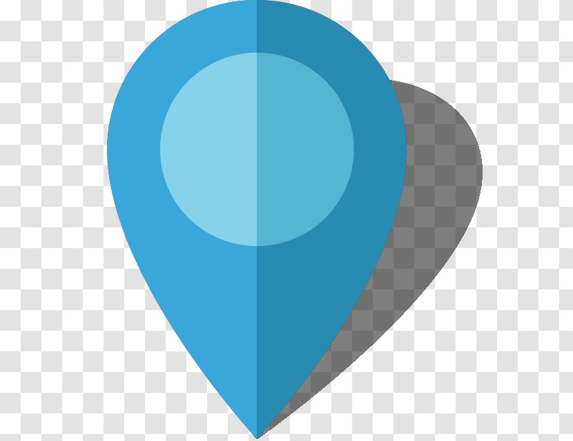 Map Blue Location - Teal - Light Transparent PNG
