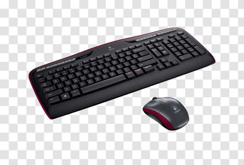 Computer Keyboard Mouse Logitech Desktop Computers Product Manuals - Wireless - Pc Transparent PNG