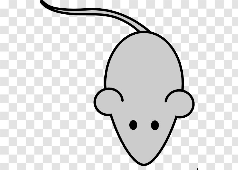 Laboratory Mouse Drawing Clip Art - Silhouette Transparent PNG