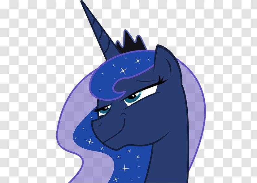 Pony Princess Luna Twilight Sparkle DeviantArt - Electric Blue - Horse Transparent PNG