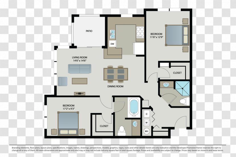 BellCentre Floor Plan Renting Apartment Property - Layout Transparent PNG