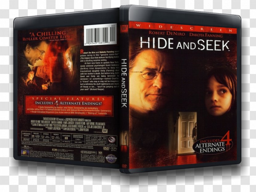 Hide And Seek Robert De Niro Film Horror Actor - World Cinema Transparent PNG