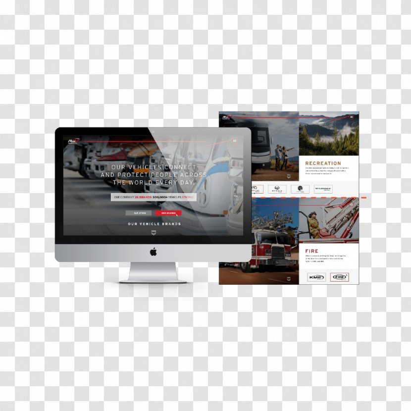 Responsive Web Design Multimedia Computer Monitors - Creative Marketing Agency Transparent PNG