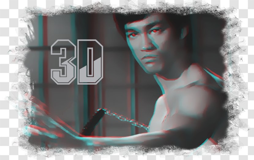Fist Of Fury Chen Zhen Bruce Lee Anaglyph 3D - 3d Transparent PNG