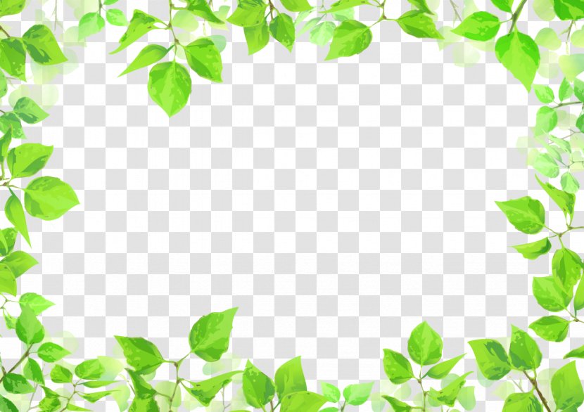 Fukuoka U30e9u30a4u30d6u30cfu30a6u30b9 U30e9u30a4u30c8 Jimdo GmbH Beauty Parlour - Green Leaves Border Frame Corners Transparent PNG