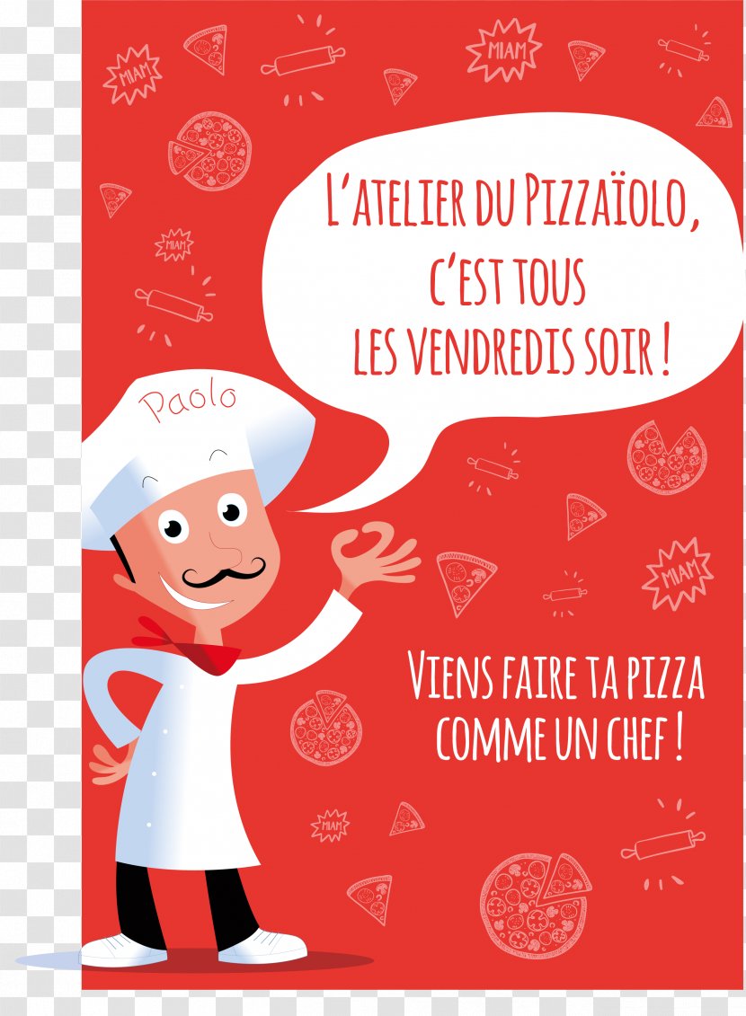 Pizzaiole Santa Claus (M) L'atelier Du Pizzaiolo Coupon - Christmas - Pizza Transparent PNG
