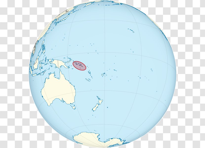 Globe Pentecost Island World Map New Caledonia - Sphere Transparent PNG