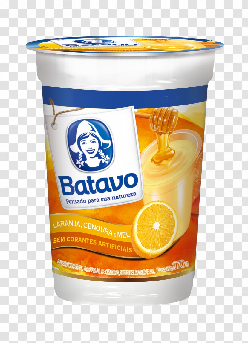 Orange Juice Batavo Dairy Products Yoghurt - Drink Transparent PNG