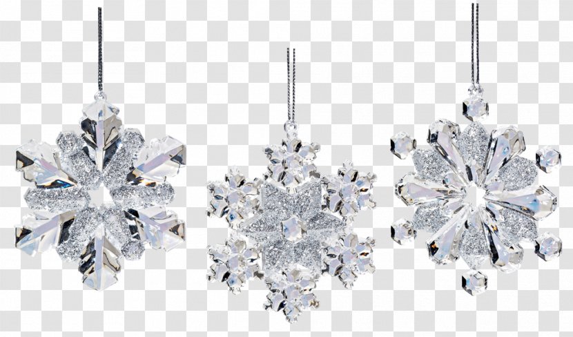 Christmas Ornament Decoration Snowflake Body Jewellery - Ornaments Transparent PNG