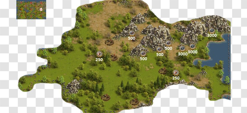 The Settlers Online Map Raw Material Mine Sector 3 Transparent PNG