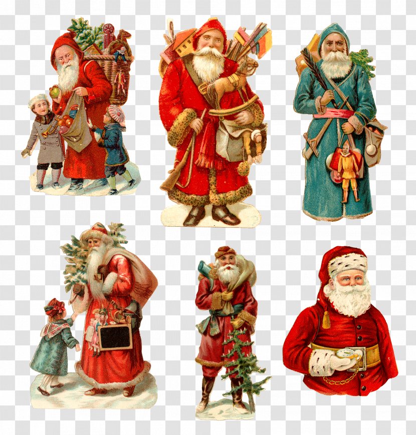 Ded Moroz Snegurochka Santa Claus Christmas Ornament - New Year Tree - Creative Transparent PNG