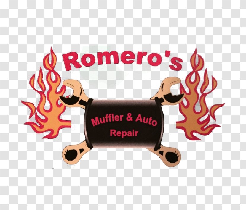 Romero's Mufflers Exhaust System Car Motor Vehicle Service - Reindeer - Automobile Repair Transparent PNG
