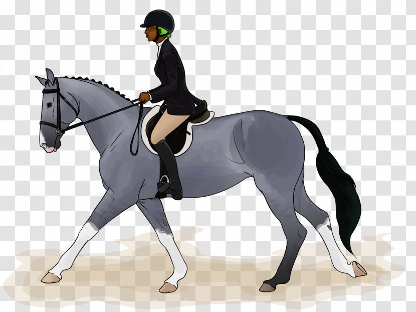 Stallion Dressage Rein Mustang Equestrian - Riding Instructor - Atampt Cartoon Transparent PNG