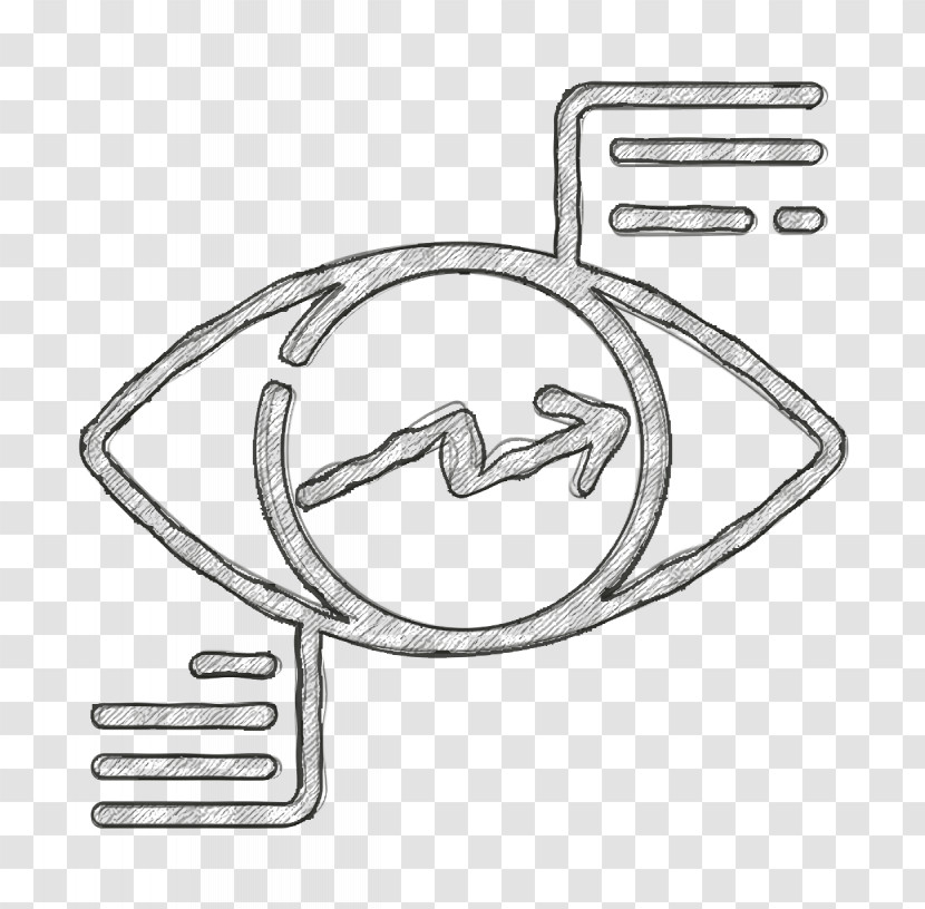 Job Resume Icon Eye Icon Company Vision Icon Transparent PNG