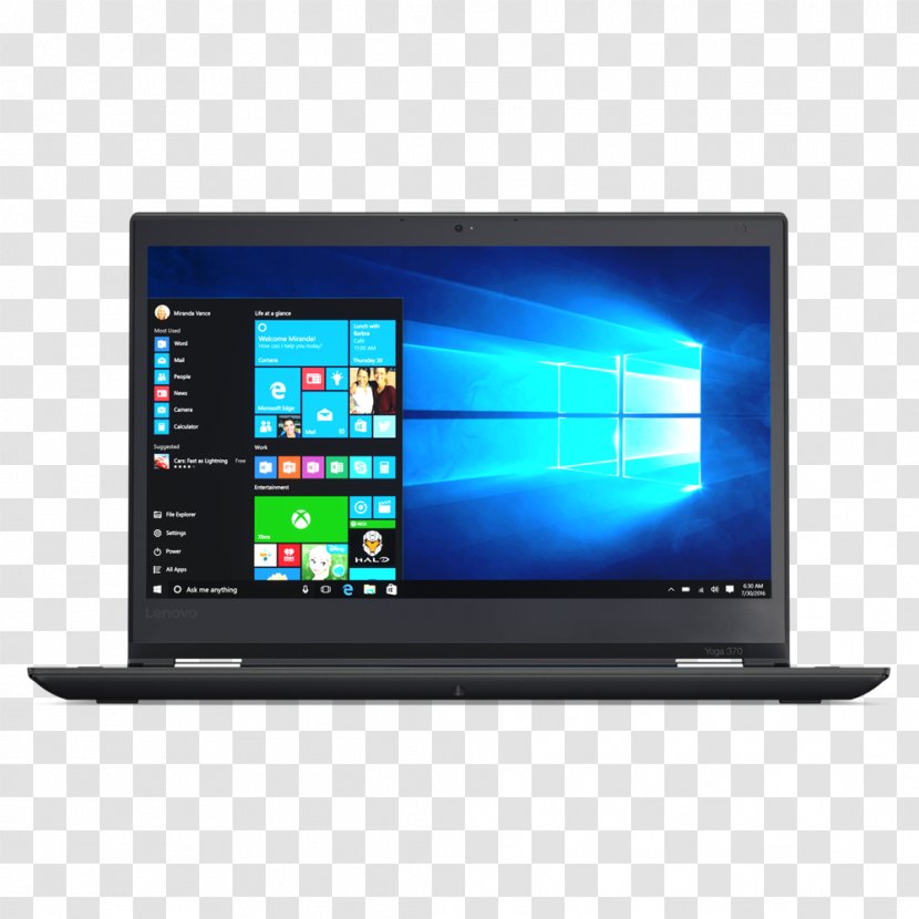 Lenovo ThinkPad Yoga Laptop IdeaPad Intel Core I5 - Asus - World Transparent PNG