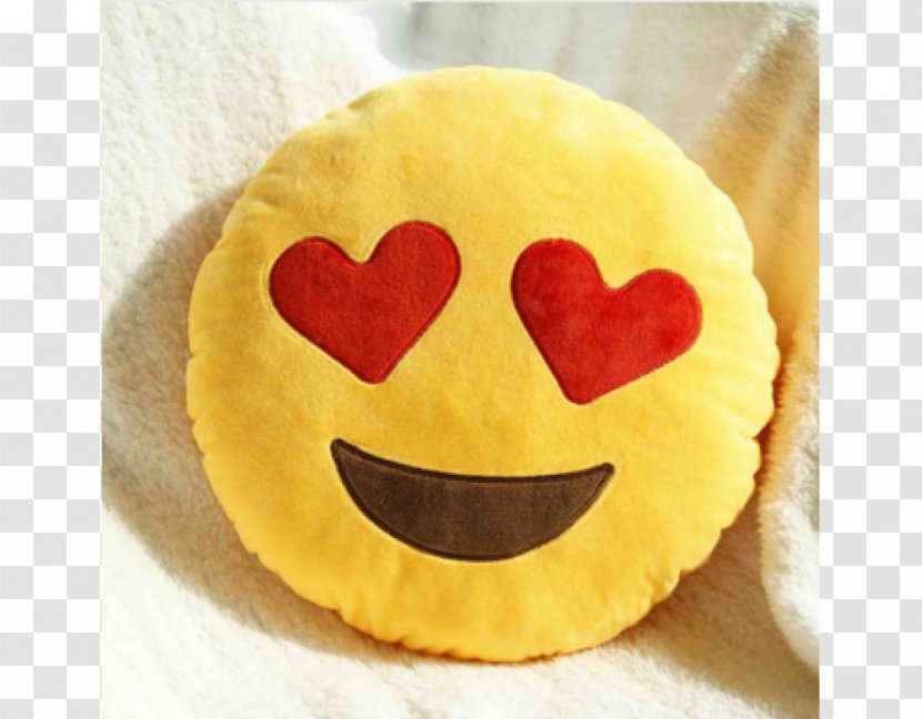 Emoji Emoticon Heart Love Cushion Transparent PNG