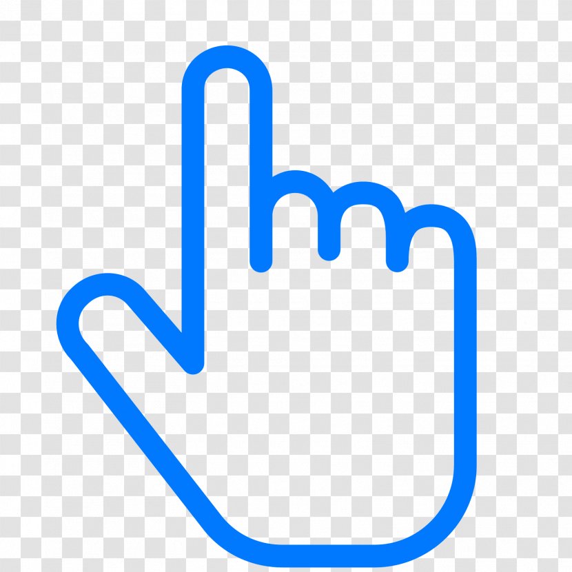 Pointer Index Finger Cursor - Symbol Transparent PNG