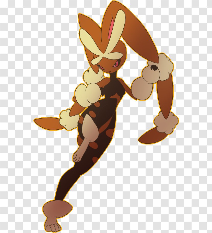 Pokémon X And Y Lopunny Omega Ruby Alpha Sapphire Buneary - Cartoon Transparent PNG