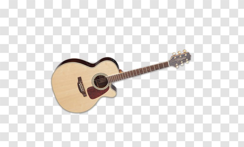 Steel-string Acoustic Guitar Gretsch Acoustic-electric Dreadnought - Silhouette - Vintage Takamine Transparent PNG