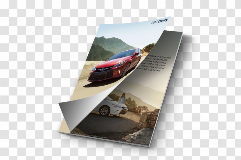 2017 Toyota Camry Car Dealership Reinhardt - Of Wallingford - Brochure Mockup Transparent PNG