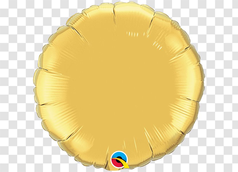 Mylar Balloon Gold BoPET Metal - Red Transparent PNG