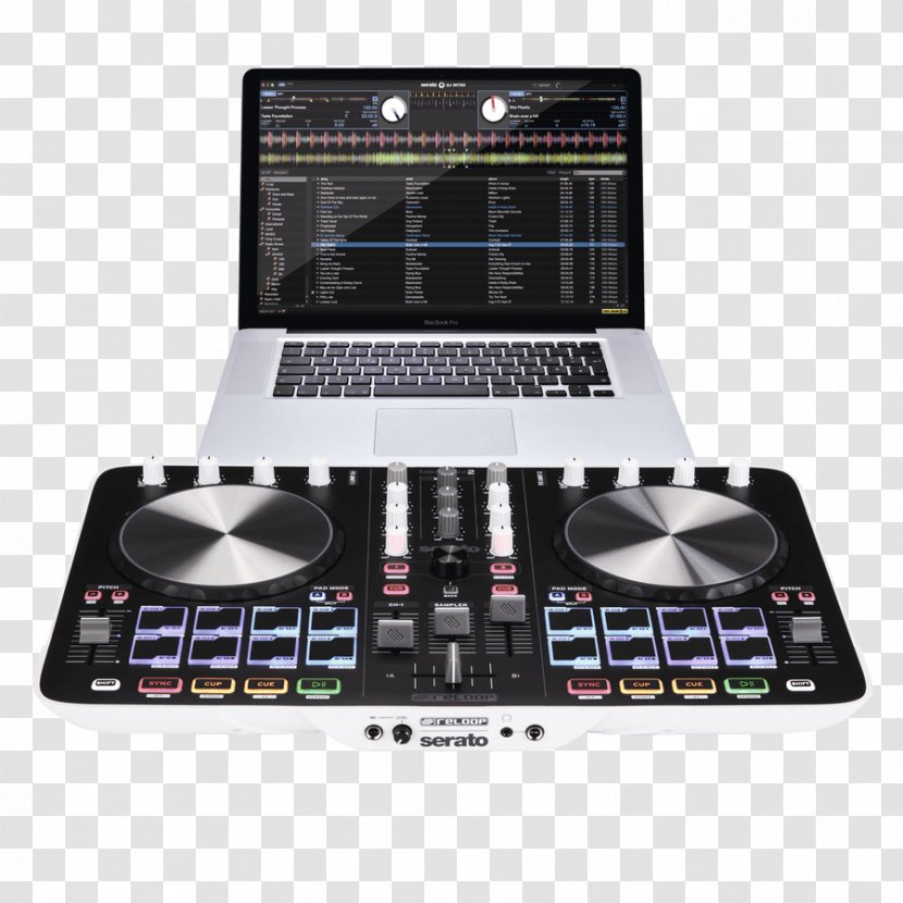 DJ Controller Reloop Beatmix 4 Disc Jockey Audio Mixers Mix - Beatmatching - Hardware Transparent PNG