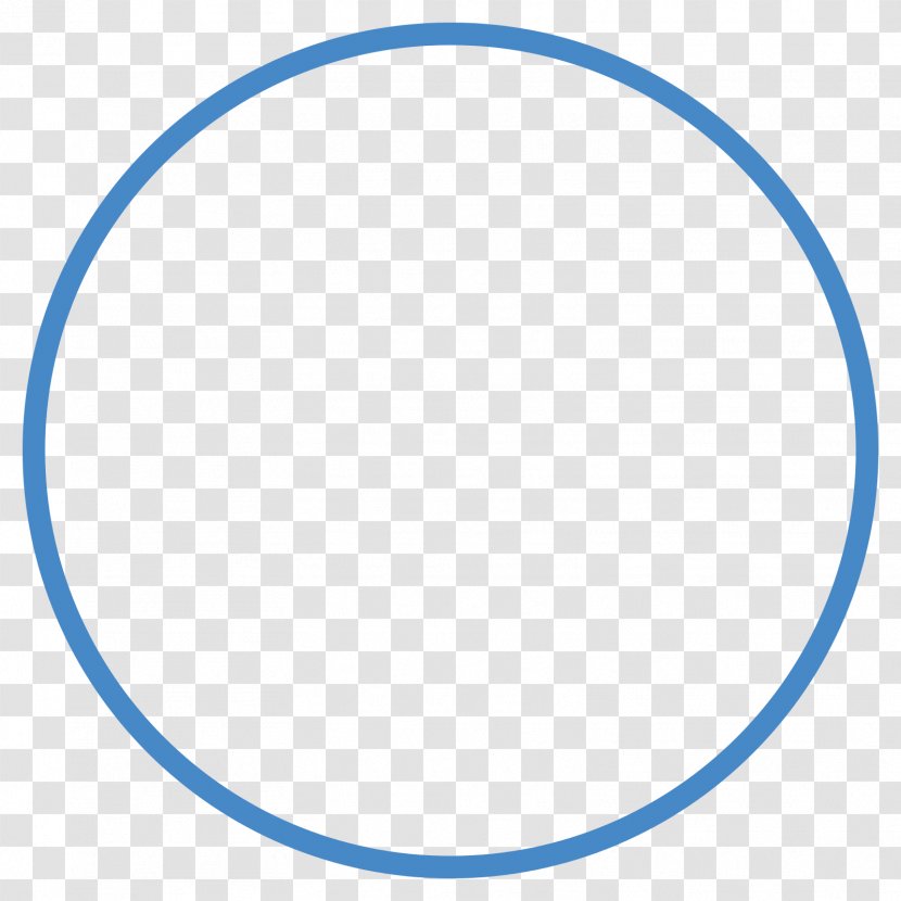 Circle Area Oval Angle Font - Blue Transparent PNG