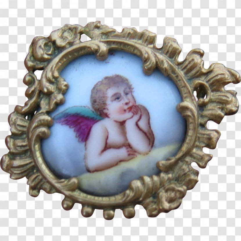 Brooch Jewellery Picture Frames Oval - Frame - Hand Painted Transparent PNG