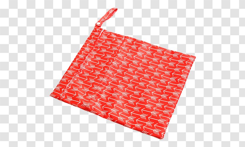 Rectangle Place Mats Pattern RED.M - Textile - Bib Transparent PNG