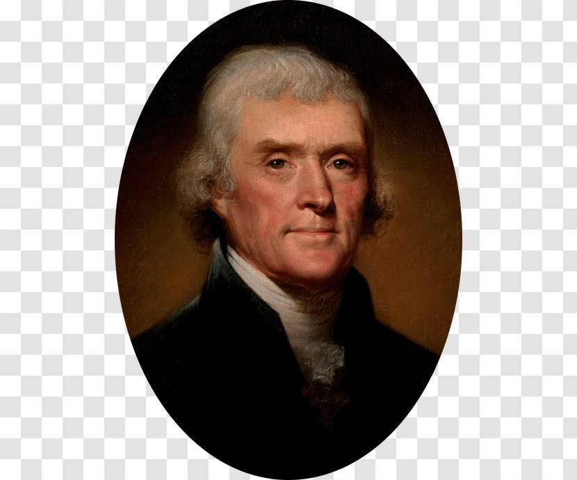 Thomas Jefferson United States Declaration Of Independence President The - Cheek Transparent PNG