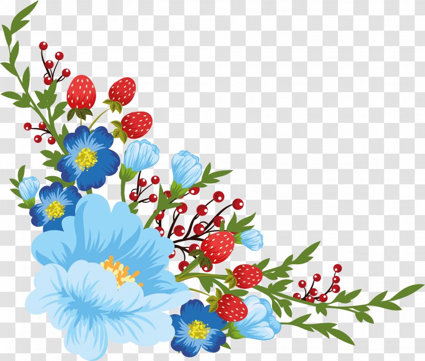 Floral Design Flower Clip Art Borders And Frames - Floristry Transparent PNG