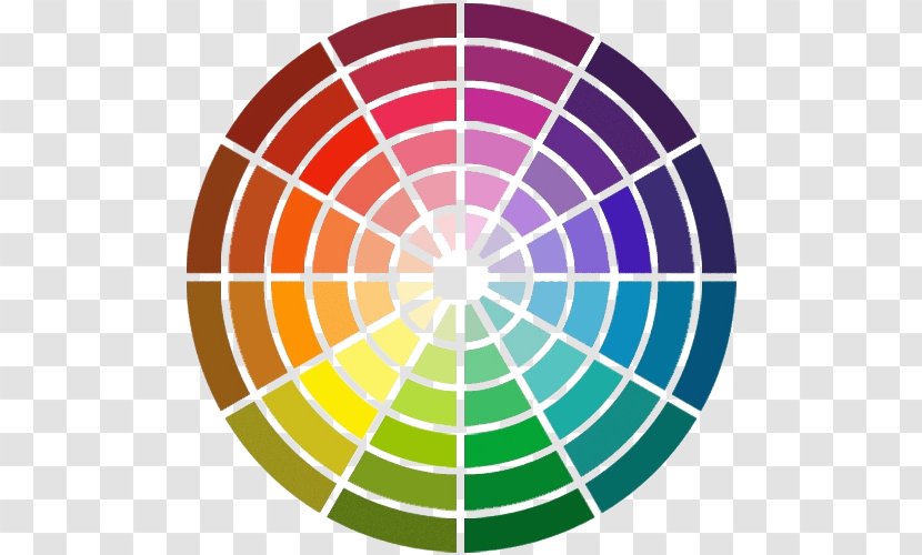 Color Wheel Gamut Palette - Coloring Book - Circulo Transparent PNG