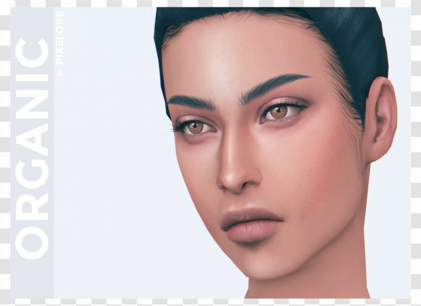 The Sims 4 3 Maxis Video Game Face - Heart - Trey Songz Transparent PNG