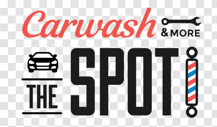 The Spot Car Wash Washing Logo - Signage Transparent PNG