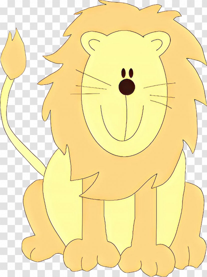 Whiskers Dog Lion Cat Clip Art - Cartoon - Big Transparent PNG