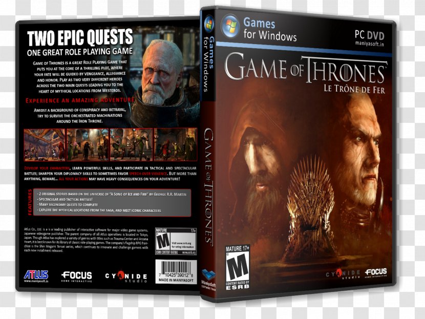 A Game Of Thrones: Genesis PC - Thrones - Throne Transparent PNG