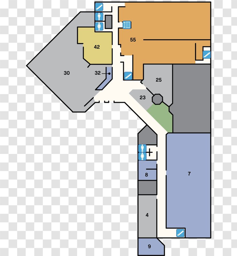 Floor Plan Building St. Paul Student Center Transparent PNG