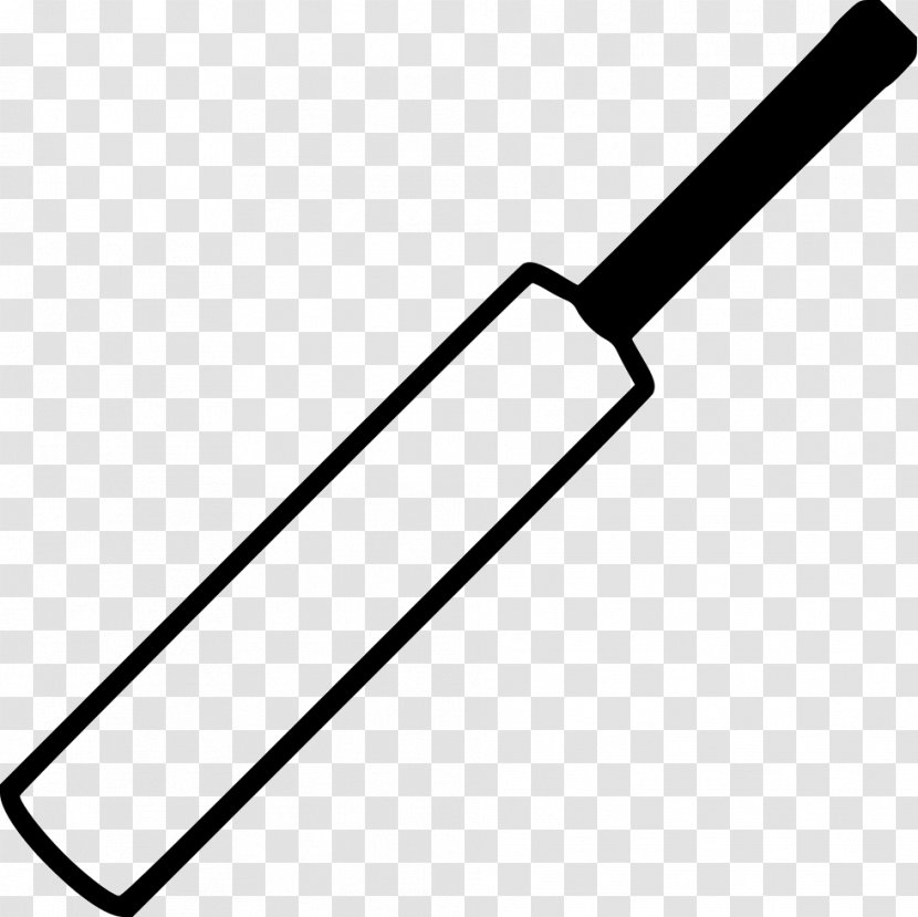 Cricket Bats Batting Drawing Baseball - Bat Transparent PNG