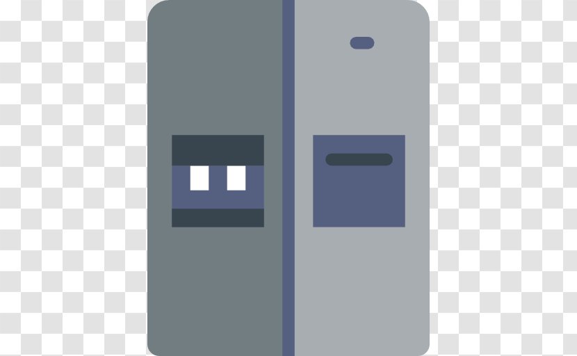 Refrigerator Icon - Scalable Vector Graphics - A Vertical Transparent PNG