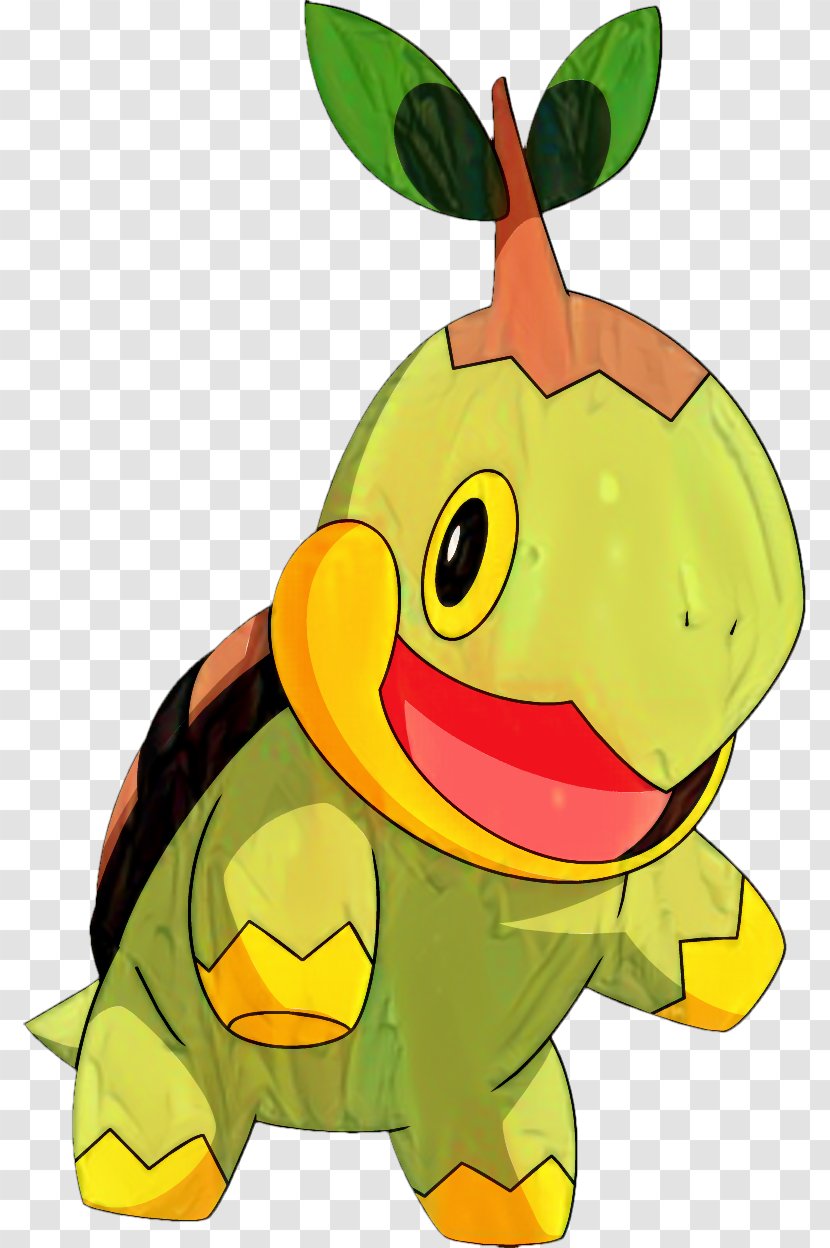 Turtwig Chimchar Piplup Pikachu Ash Ketchum - Plant - Tortoise Transparent PNG