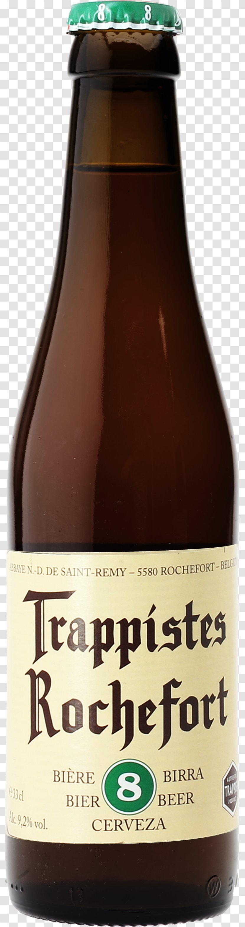 Ale Rochefort Brewery Beer Lambrusco Wine - Bottle - Craft Transparent PNG