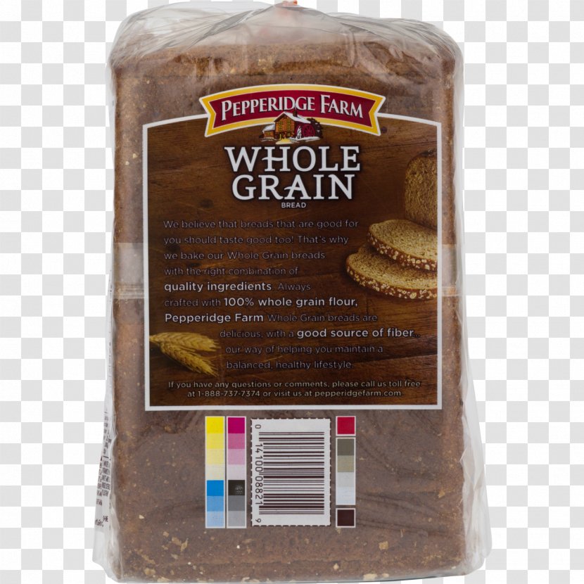 Pumpernickel Rye Bread Whole Grain Ingredient Wheat - Wholewheat Flour Transparent PNG