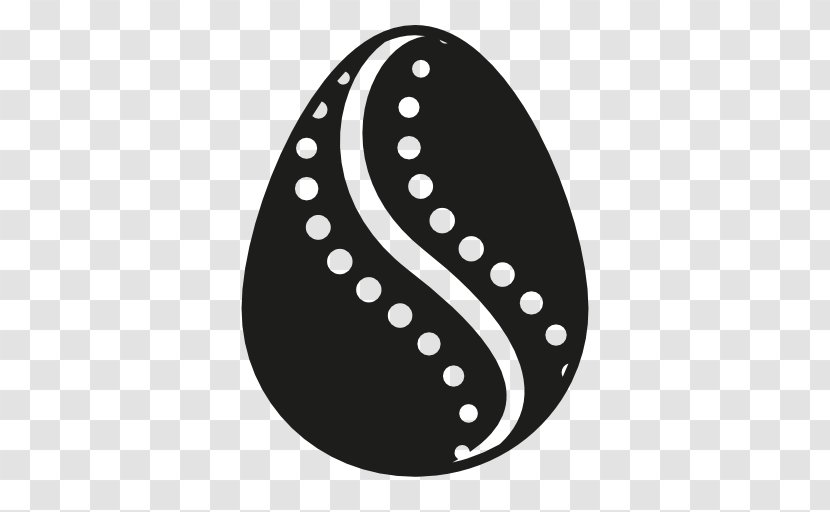 Easter Bunny Egg - Monochrome Transparent PNG