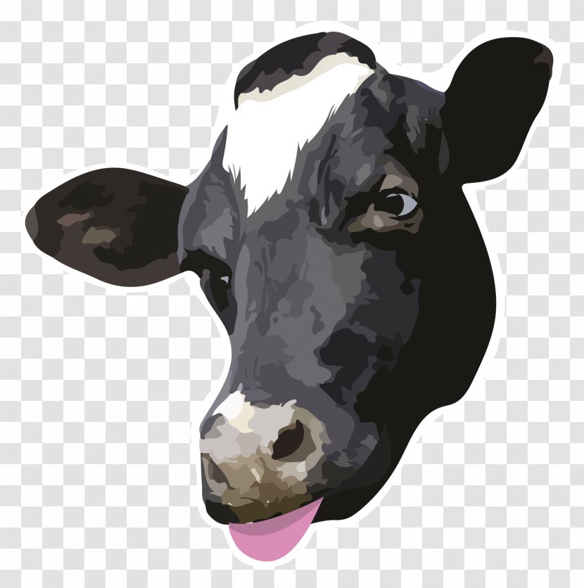 Dairy Cattle Calf Cow Beef Brain - Snout - Head And Neck Transparent PNG